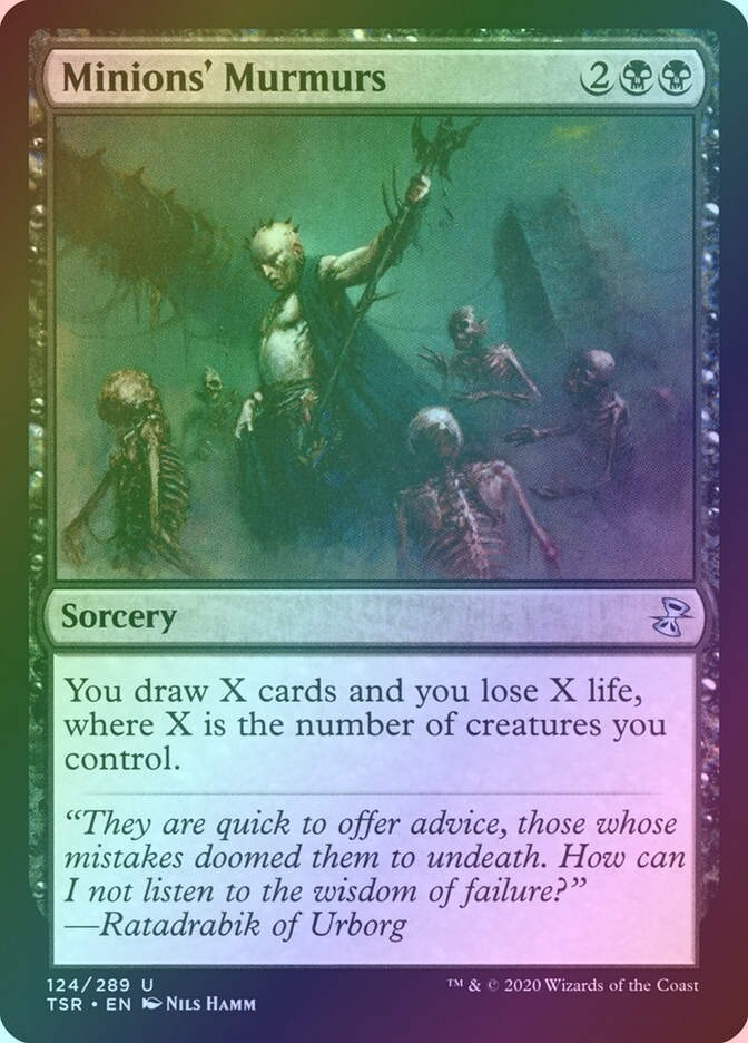 Minions' Murmurs (TSR) (124) / Foil