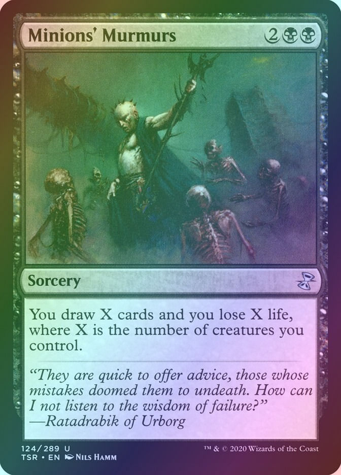 Minions' Murmurs (TSR) (124) / Foil