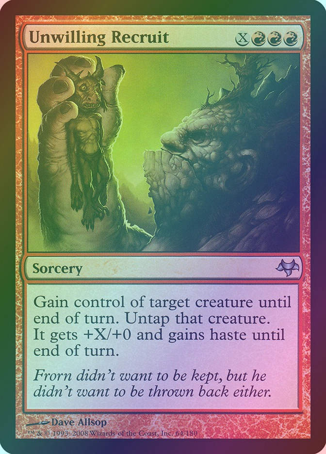 Unwilling Recruit (EVE) (64) / Foil