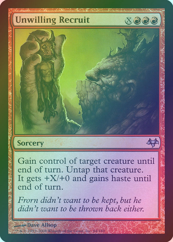 Unwilling Recruit (EVE) (64) / Foil