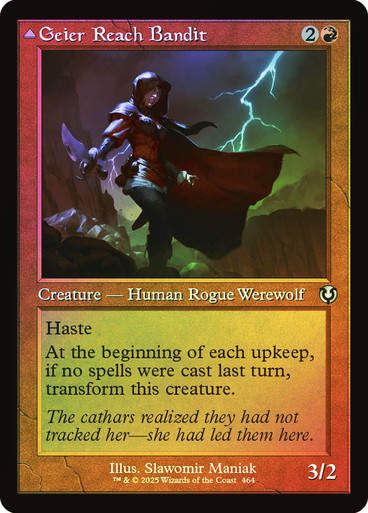 Geier Reach Bandit // Vildin-Pack Alpha (INR) (464) / Foil Retro
