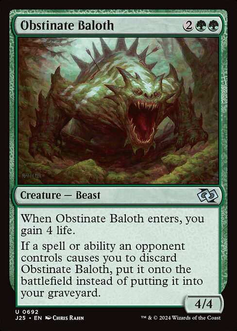Obstinate Baloth (J25) (692)