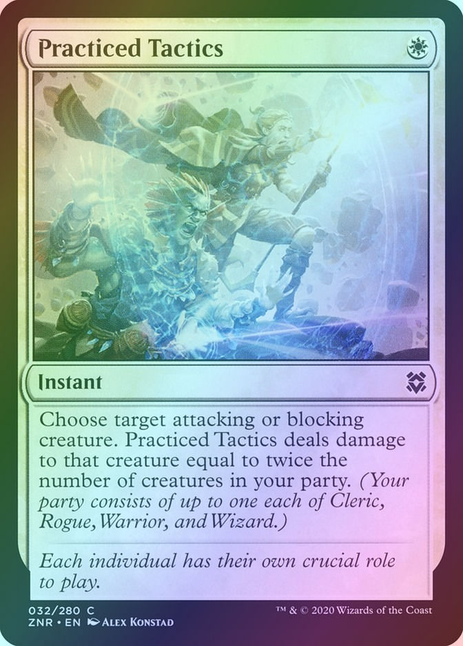 Practiced Tactics (ZNR) (32) / Foil