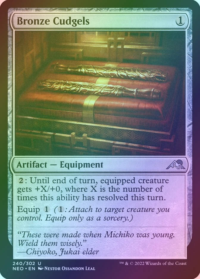 Bronze Cudgels (NEO) (240) / Foil