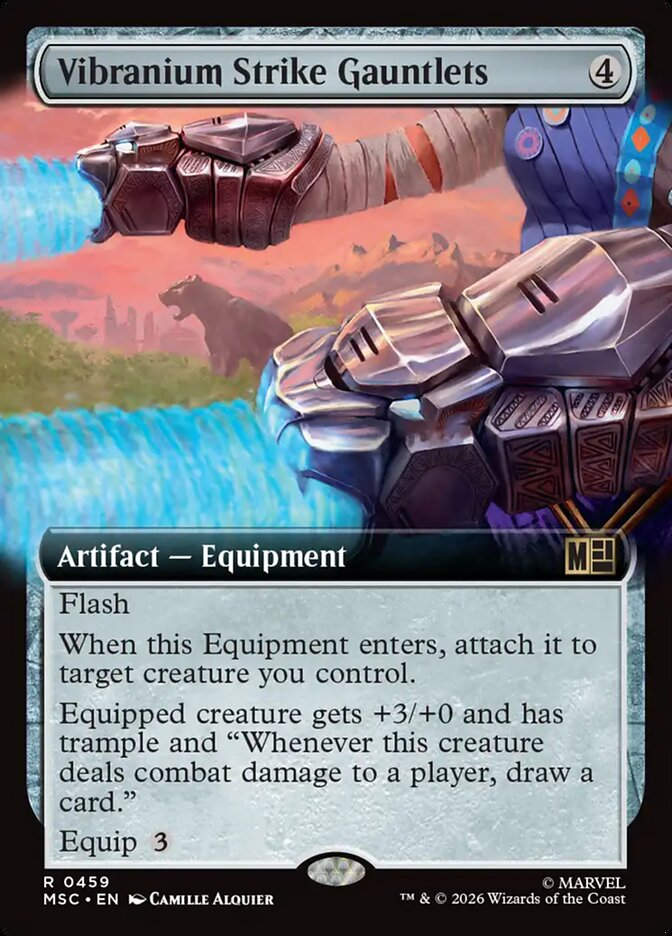 Vibranium Strike Gauntlets (MSC) (459) / Extended Art