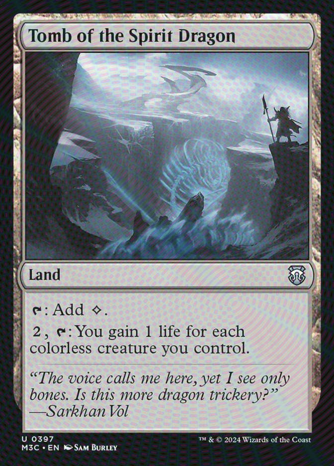 Tomb of the Spirit Dragon (M3C) (397) / Ripple Foil