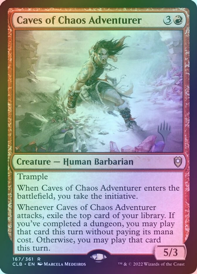 Caves of Chaos Adventurer (PCLB) (167p) / Foil