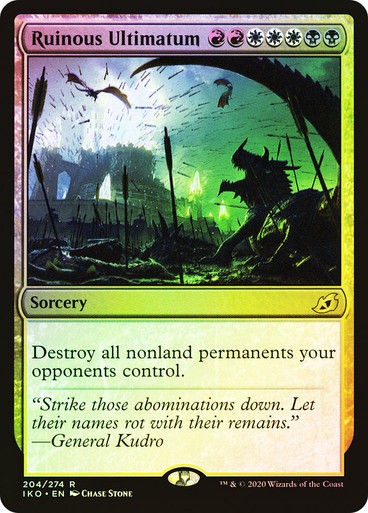 Ruinous Ultimatum (IKO) (204) / Foil