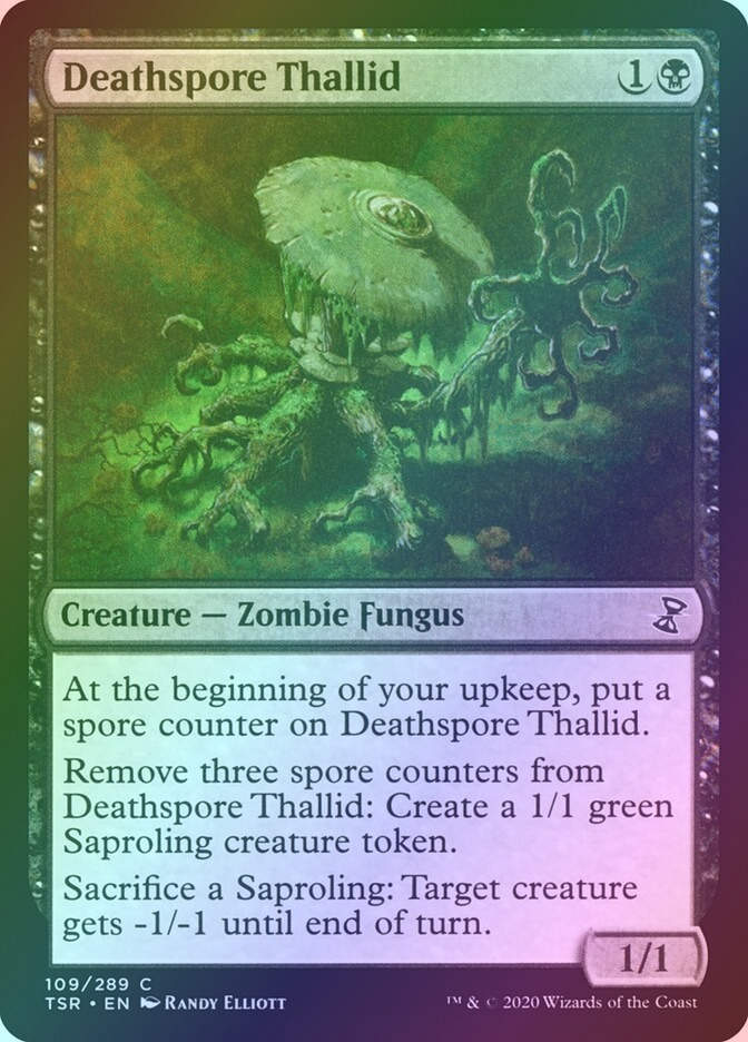 Deathspore Thallid (TSR) (109) / Foil