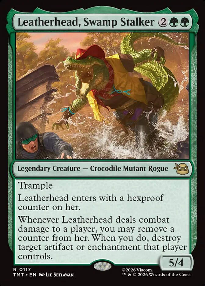 Leatherhead, Swamp Stalker (TMT) (117)