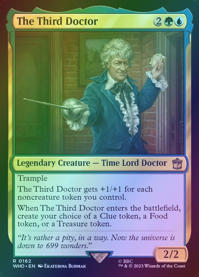 The Third Doctor (WHO) (162) / Foil