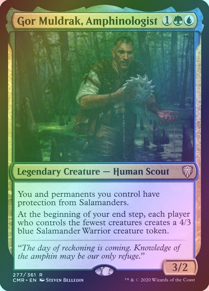 Gor Muldrak, Amphinologist (CMR) (277) / Foil