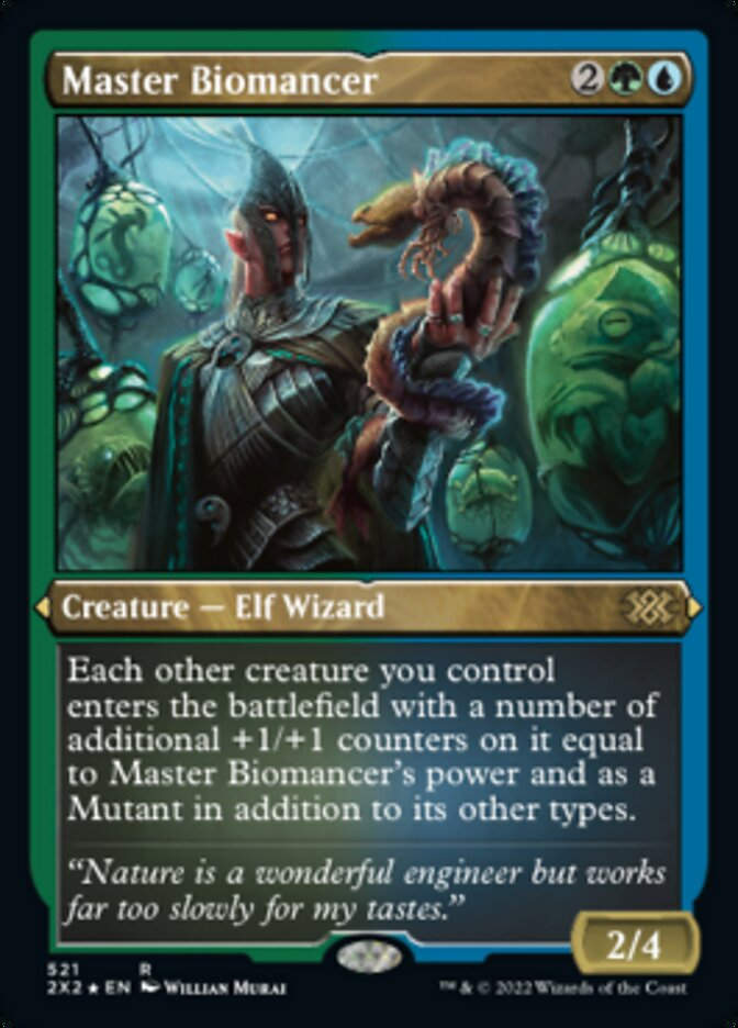 Master Biomancer (2X2) / Etched Foil