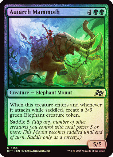 Autarch Mammoth (DFT) (153) / Foil