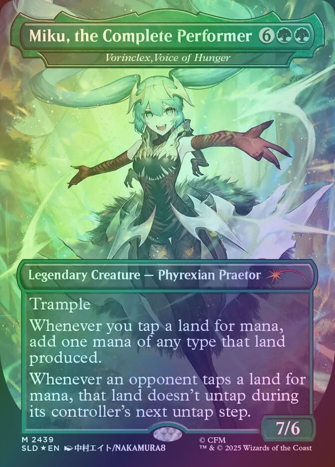 Vorinclex, Voice of Hunger (SLD) (2439) / Borderless / Foil