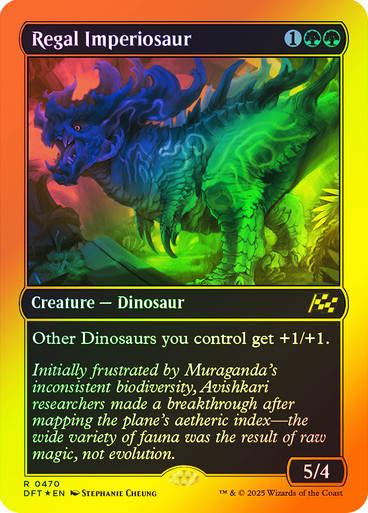 Regal Imperiosaur (DFT) (470)  / First Place Foil