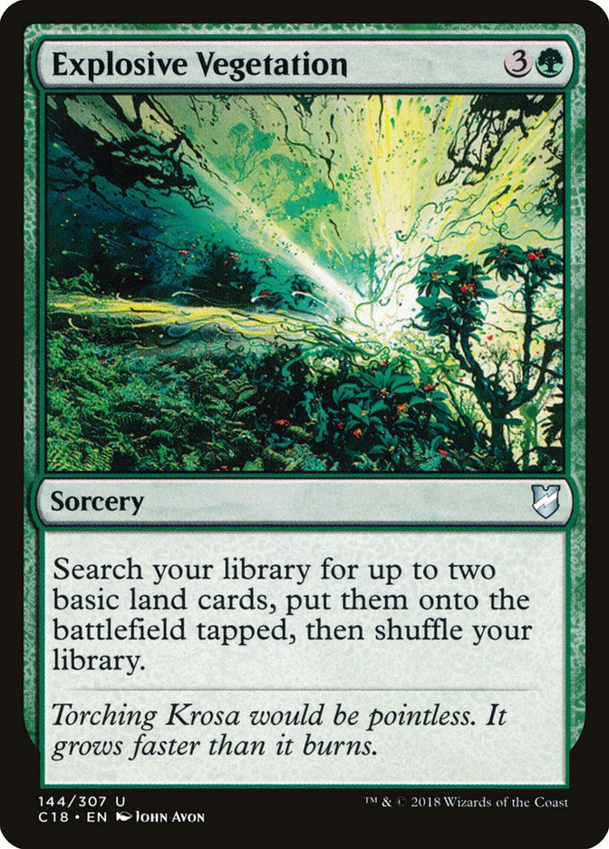 Explosive Vegetation (c18)