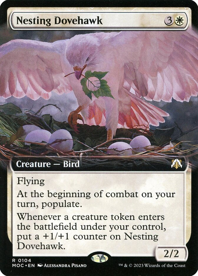 Nesting Dovehawk (MOC) (104) / Extended Art