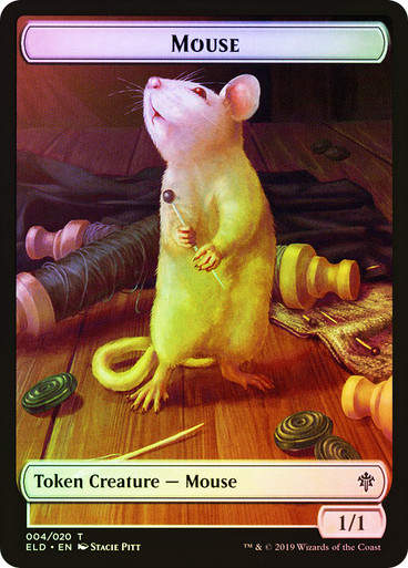 Mouse Token // Food Token (#16) (TELD) / Foil