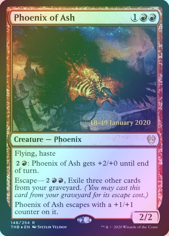 Phoenix of Ash (PTHB) (148s) / Foil