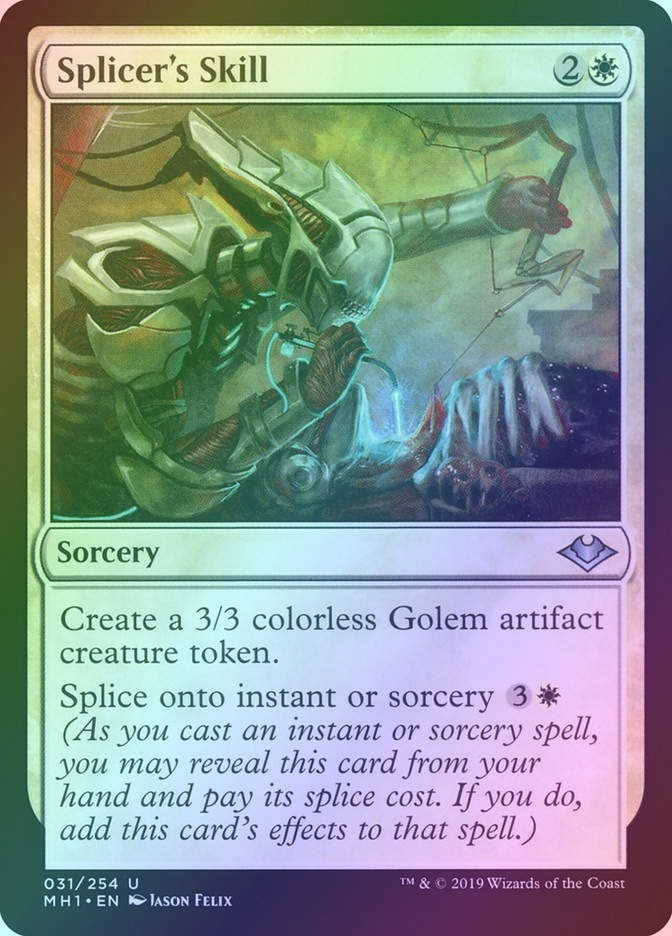 Splicer's Skill (MH1) (31) / Foil