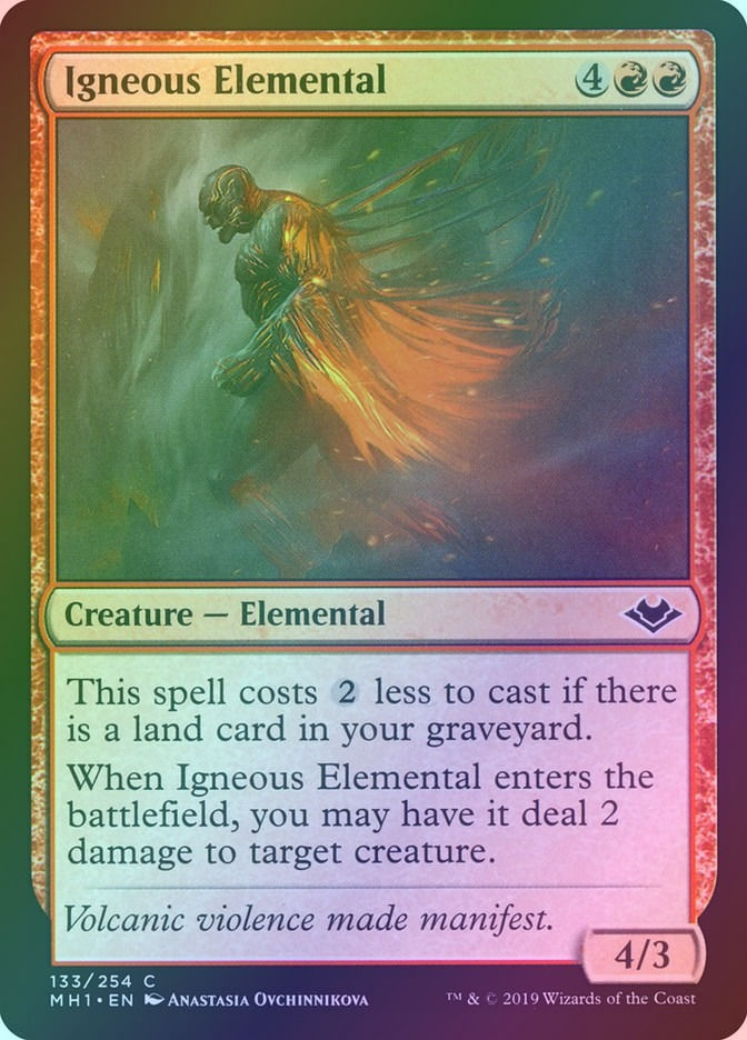 Igneous Elemental (MH1) (133) / Foil
