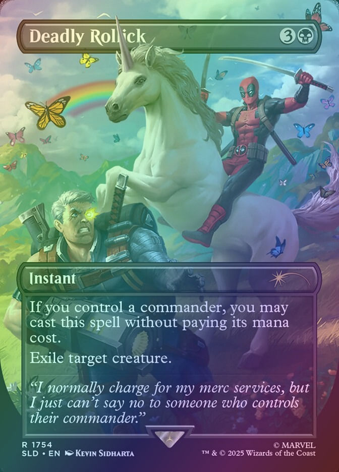 Deadly Rollick (SLD) (1754) / Borderless / Foil
