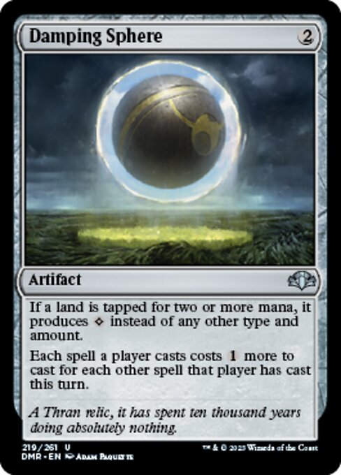 Damping Sphere (DMR)