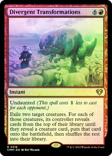 Divergent Transformations (cmm) / Foil