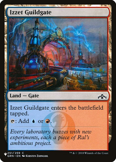 Izzet Guildgate (PLST) (GRN-251)