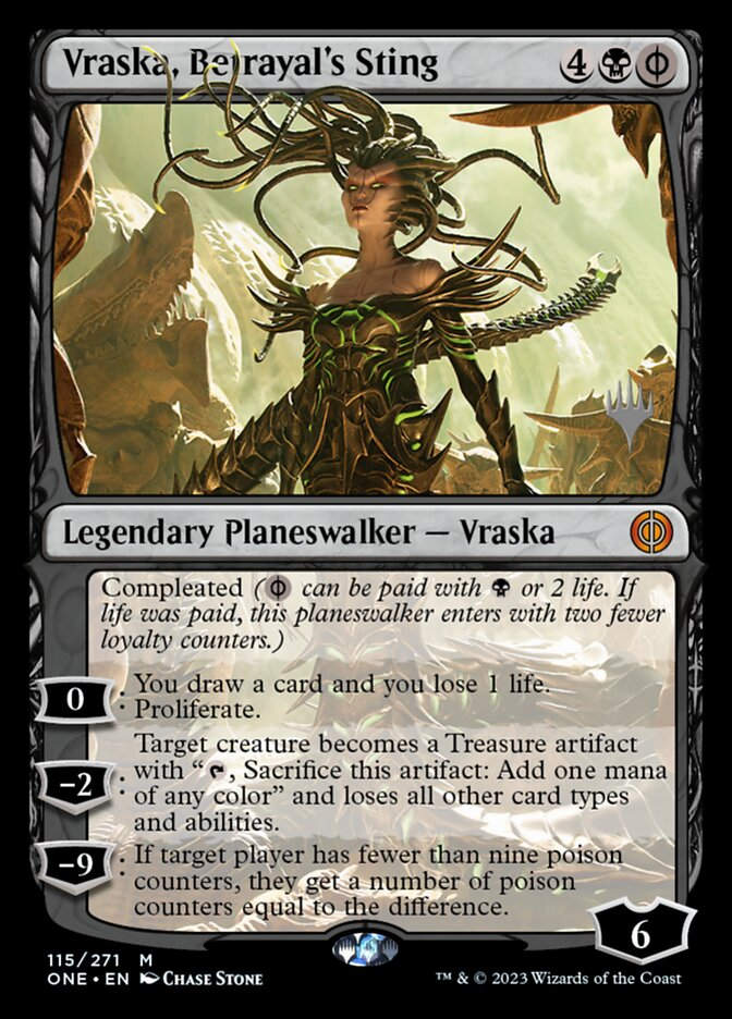 Vraska, Betrayal's Sting (PONE) (115p)