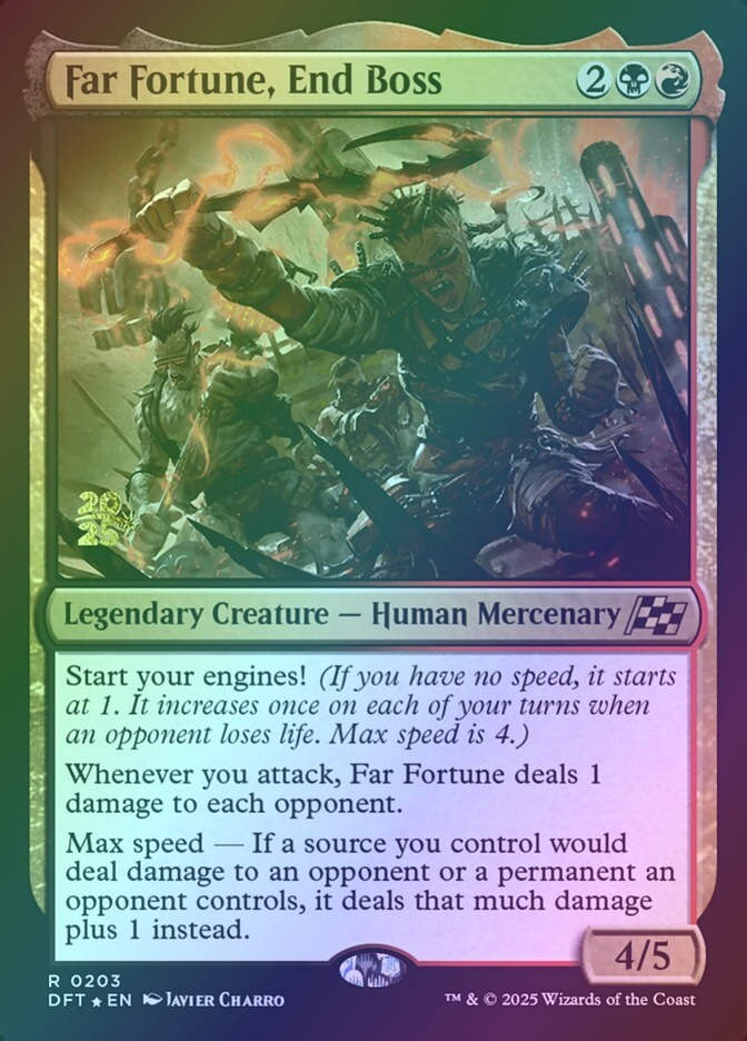 Far Fortune, End Boss (PDFT) (203s) / Foil