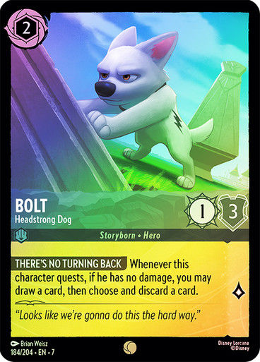Bolt - Headstrong Dog (LOR_ARC) / Foil