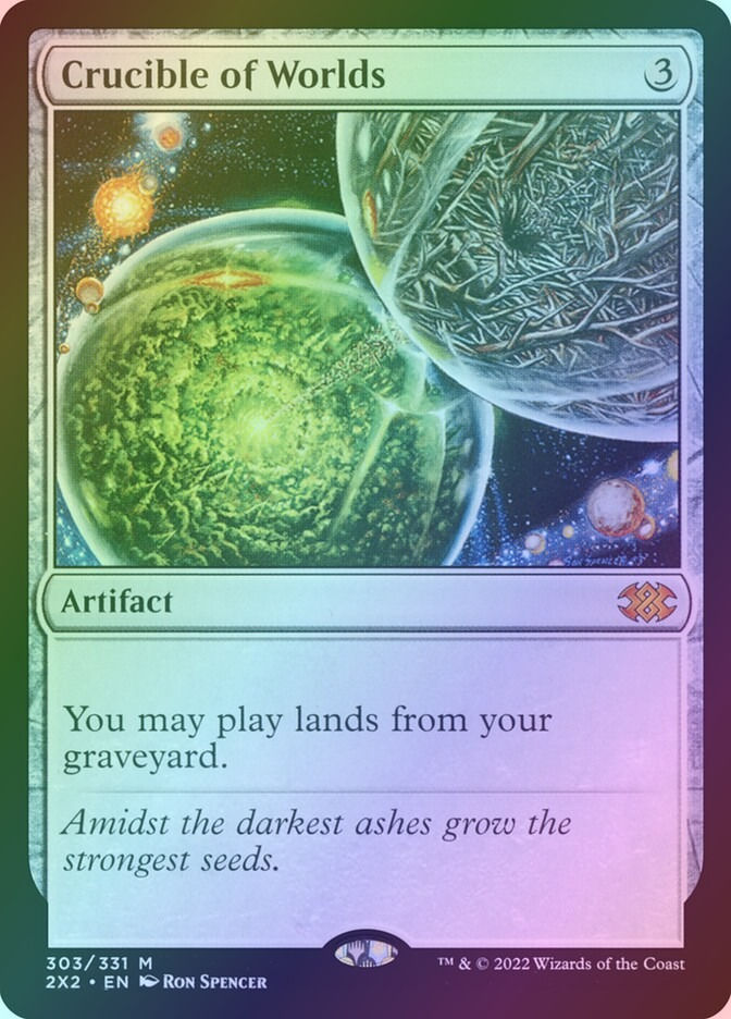 Crucible of Worlds (2X2) (303) / Foil
