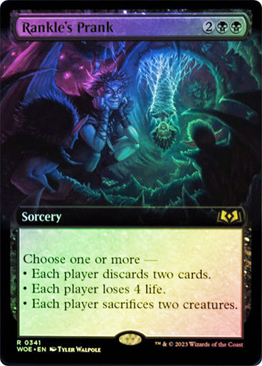 Rankle's Prank (woe) / Extended Art Foil