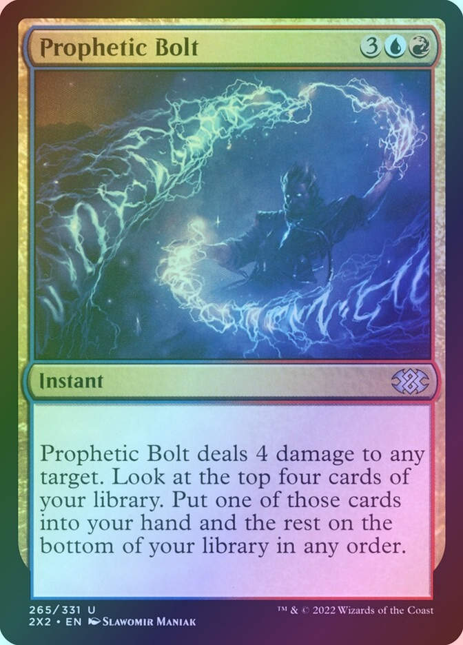 Prophetic Bolt (2X2) (265) / Foil