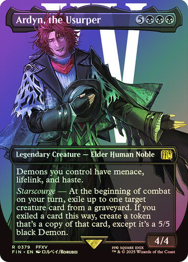 Ardyn, the Usurper (FIN) (379) / Borderless / Foil