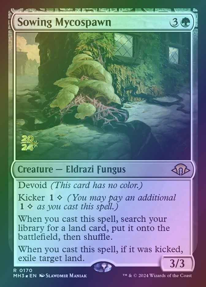 Sowing Mycospawn (PMH3) (170s) / Foil