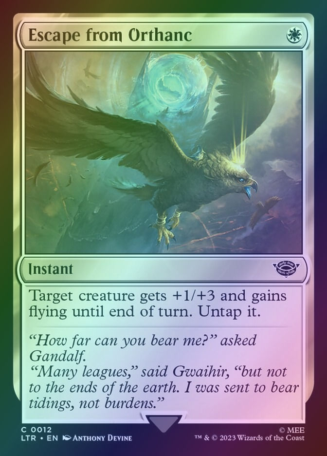 Escape from Orthanc (LTR) (12) / Foil