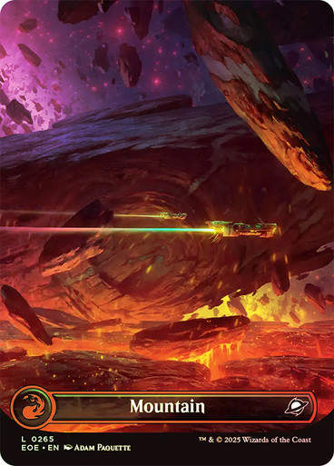 Mountain (EOE) (265) / Borderless / Foil