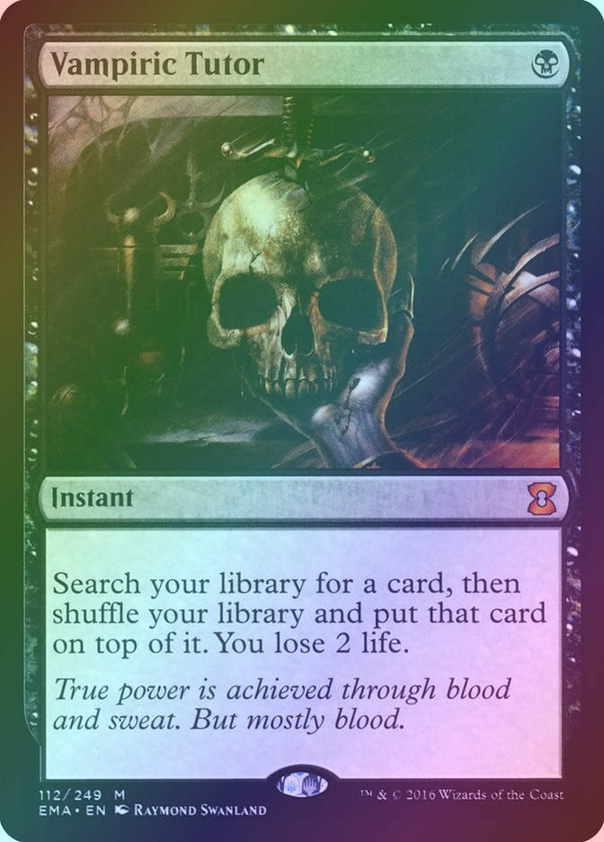 Vampiric Tutor (EMA) (112) / Foil