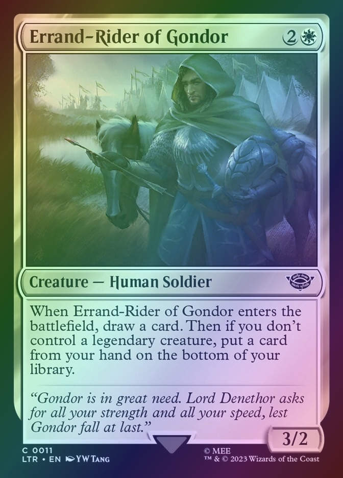 Errand-Rider of Gondor (LTR) (11) / Foil