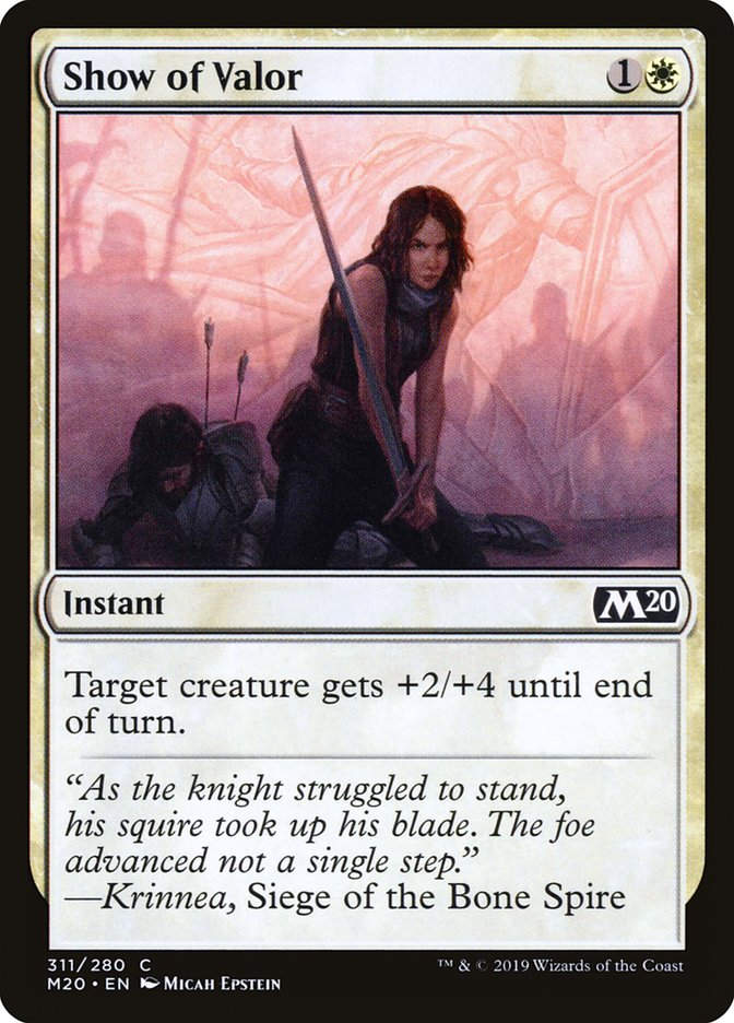 Show of Valor (M20) (311)