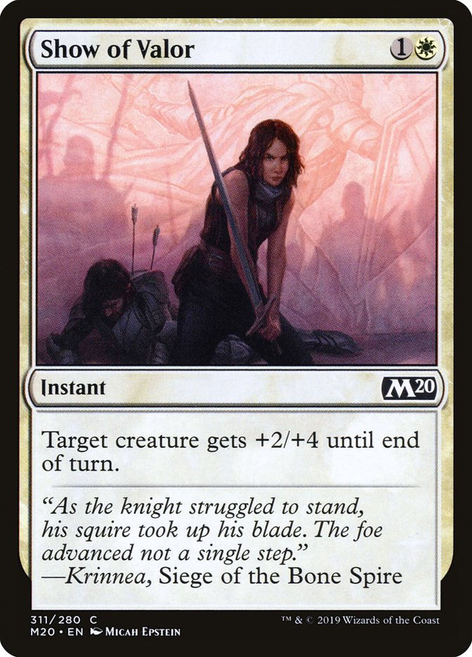 Show of Valor (M20) (311)