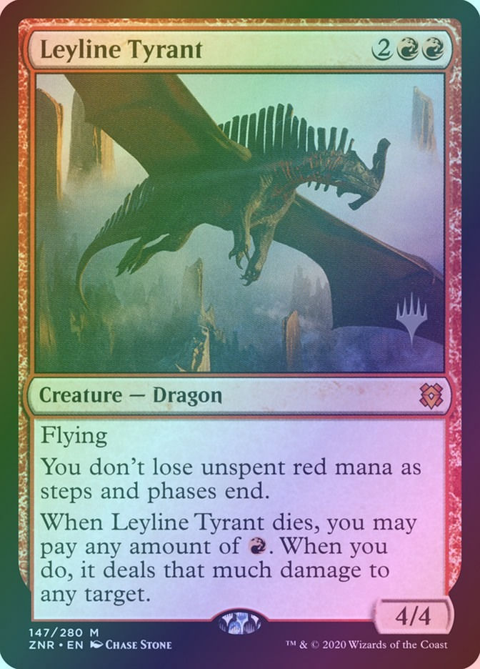 Leyline Tyrant (PZNR) (147p) / Foil