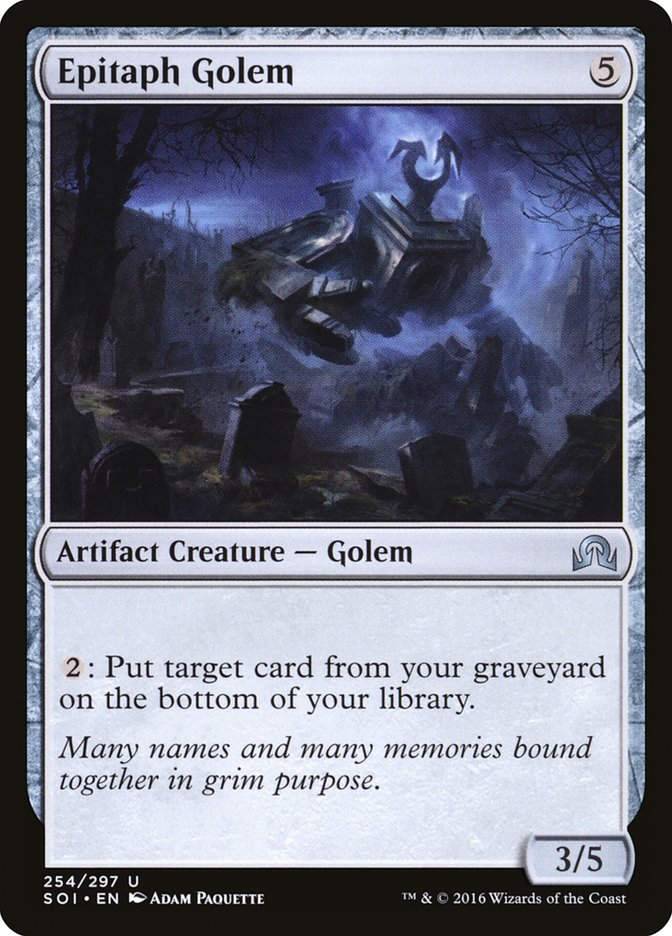 Epitaph Golem (SOI) (254)
