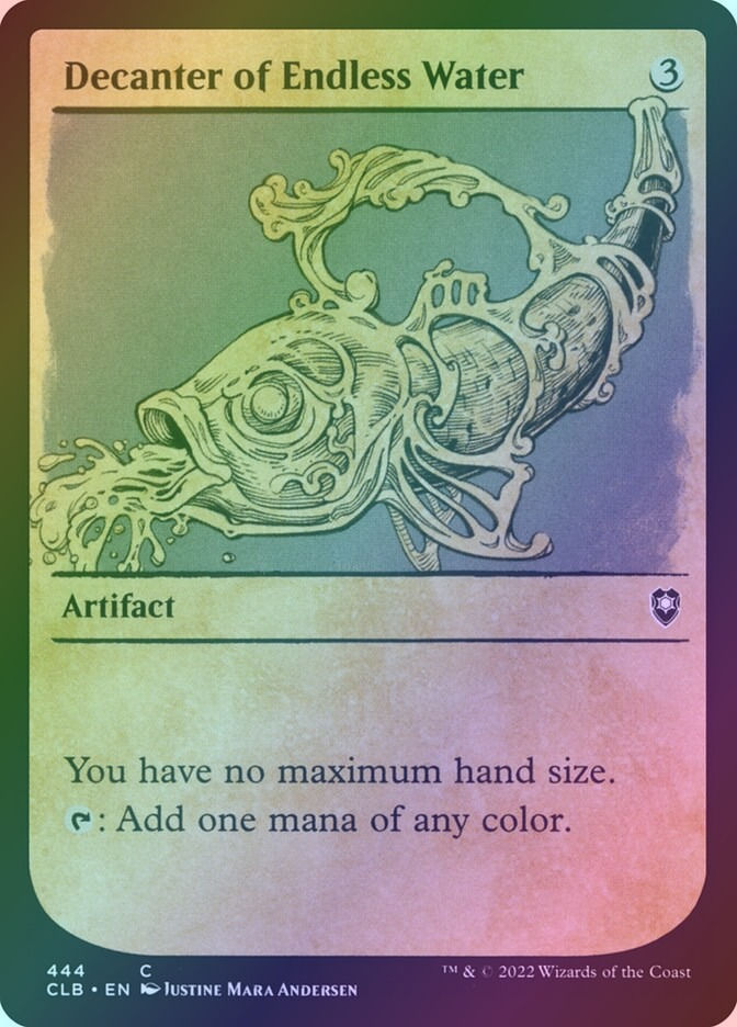 Decanter of Endless Water (CLB) (444) / Showcase / Foil