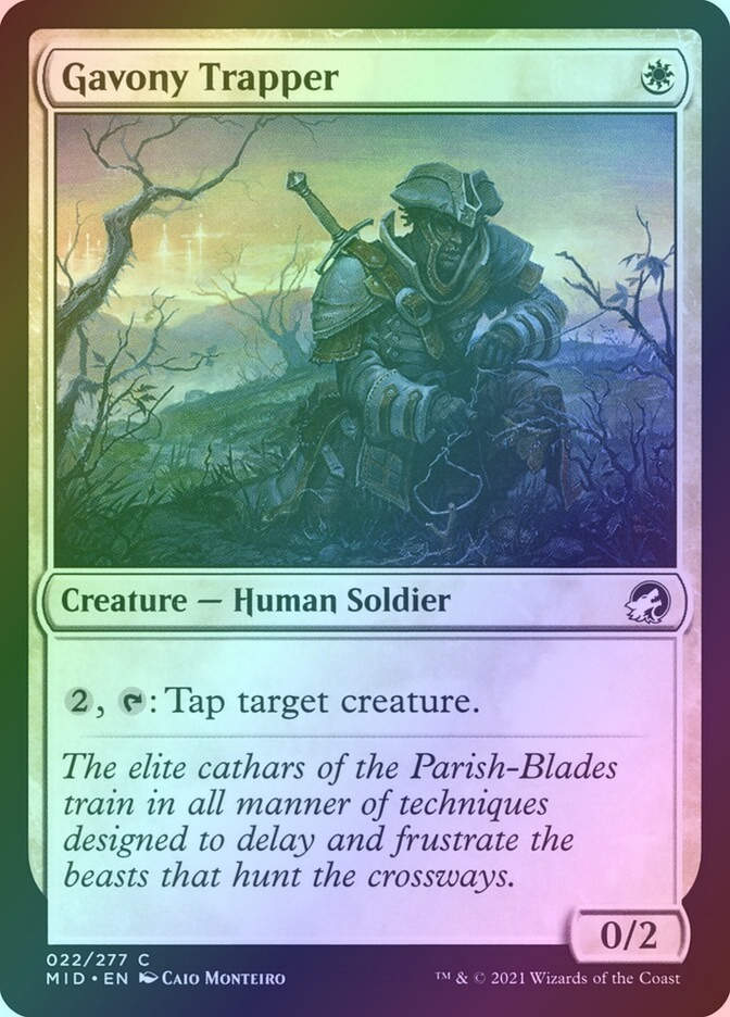 Gavony Trapper (MID) (22) / Foil