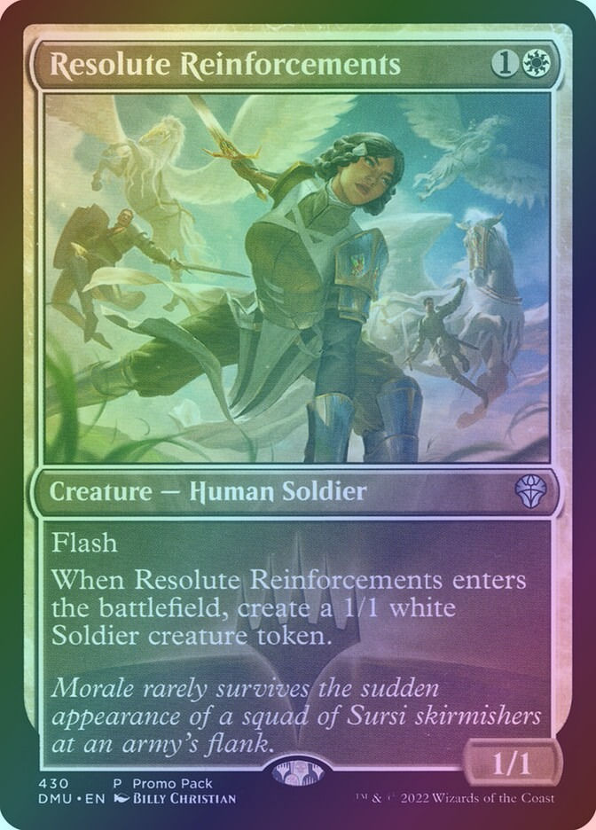 Resolute Reinforcements (DMU) (430) / Foil