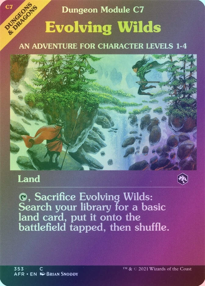 Evolving Wilds (AFR) (353) / Showcase / Foil